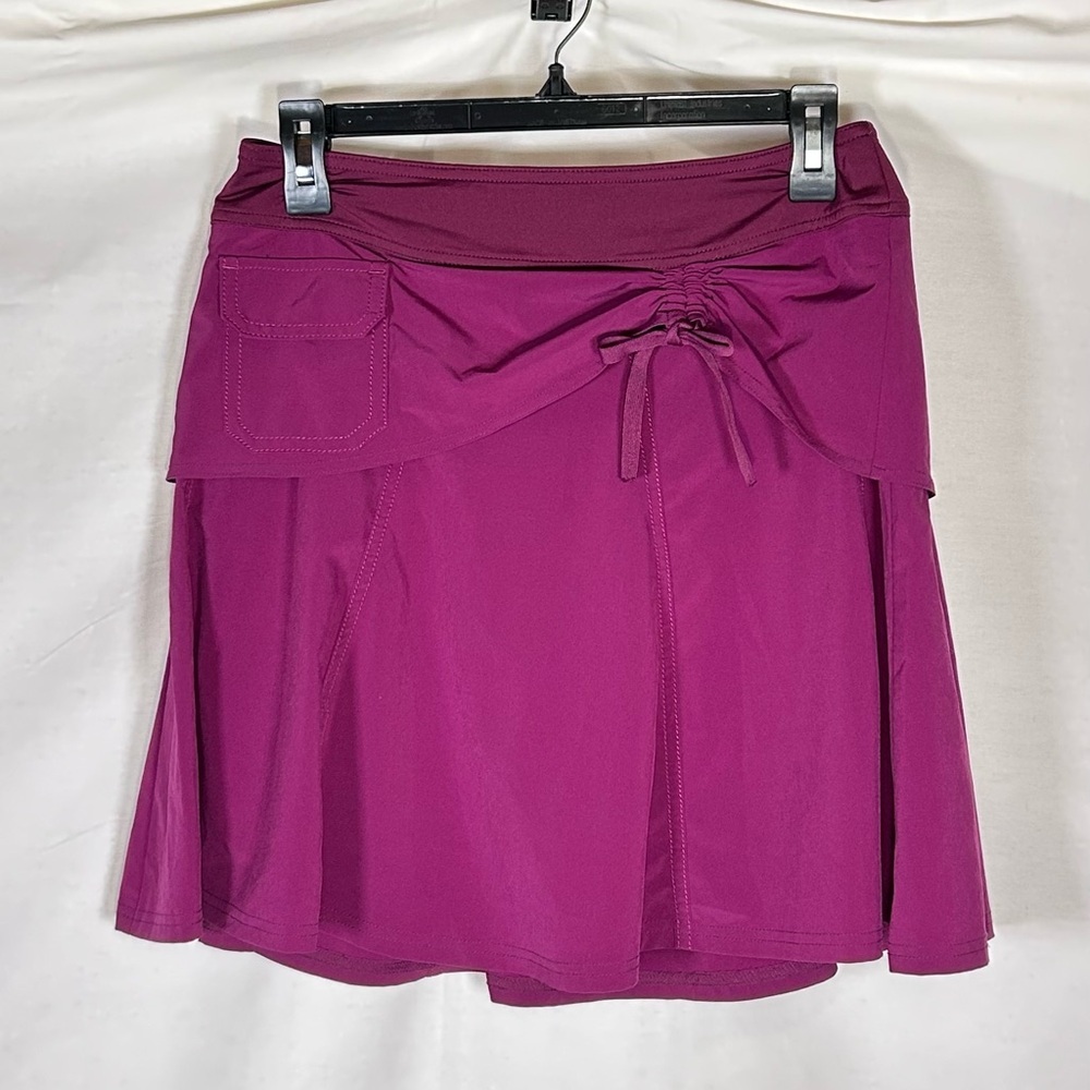 Athleta Magenta Athletic Skirt with Pocket - Picture 2 of 6